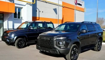 &laquo;Соллерс&raquo; показал новый российский внедорожник на фоне УАЗ ПАТРИОТ